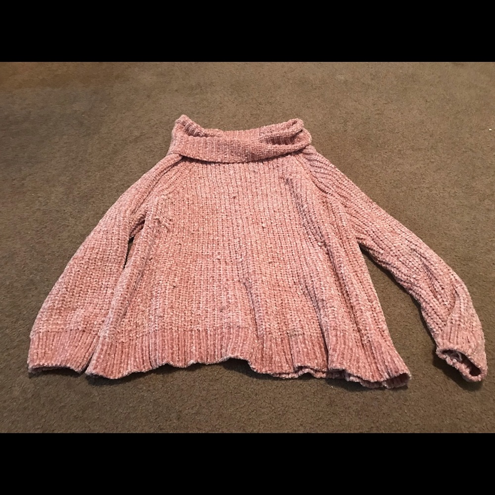 Pink sweater